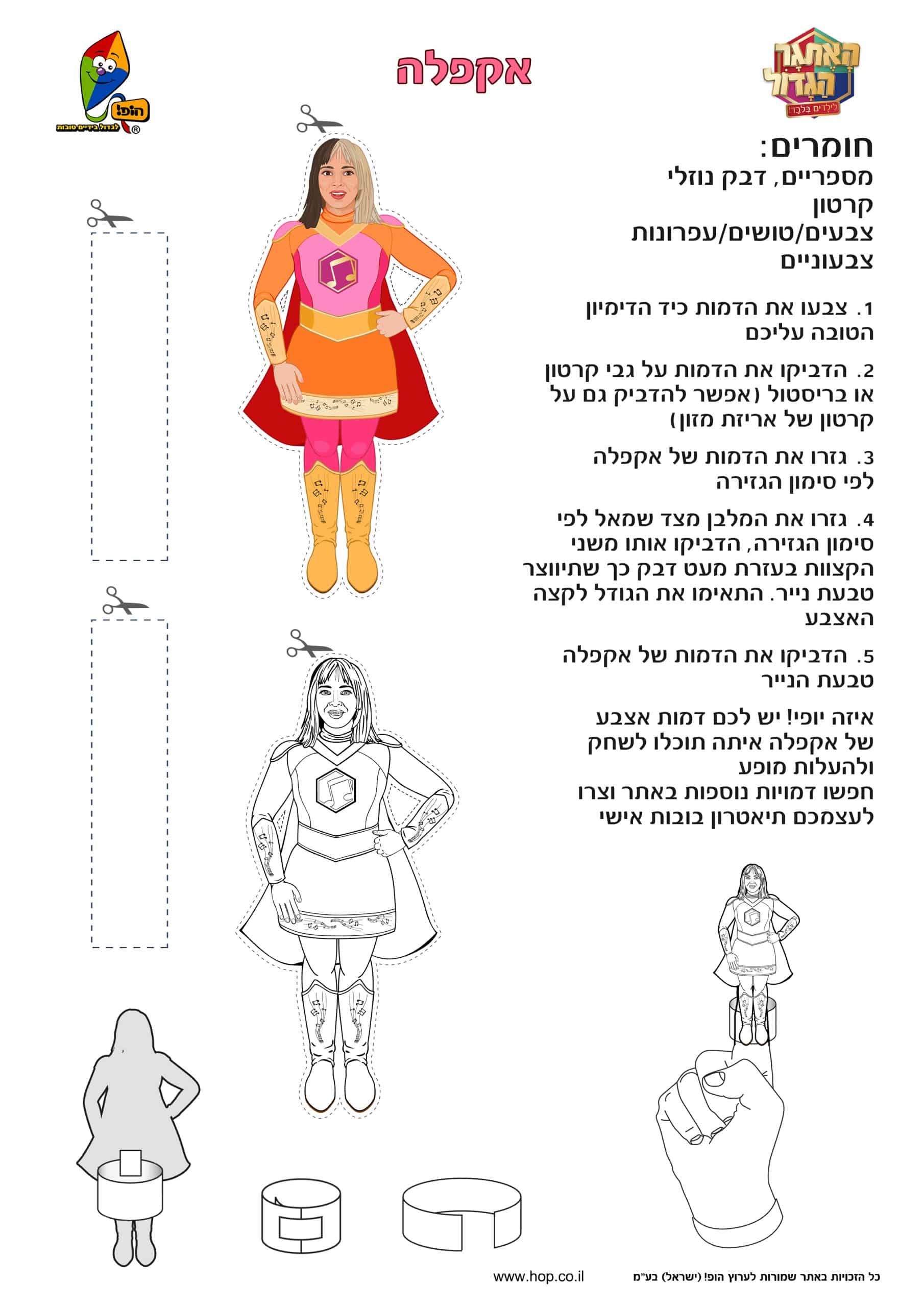 בובת אצבע אקפלה – האתגר הגדול