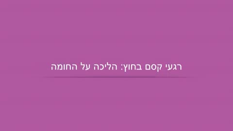 הילכה על חומה